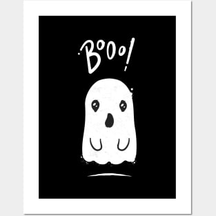 Cute Haloween Ghost Posters and Art